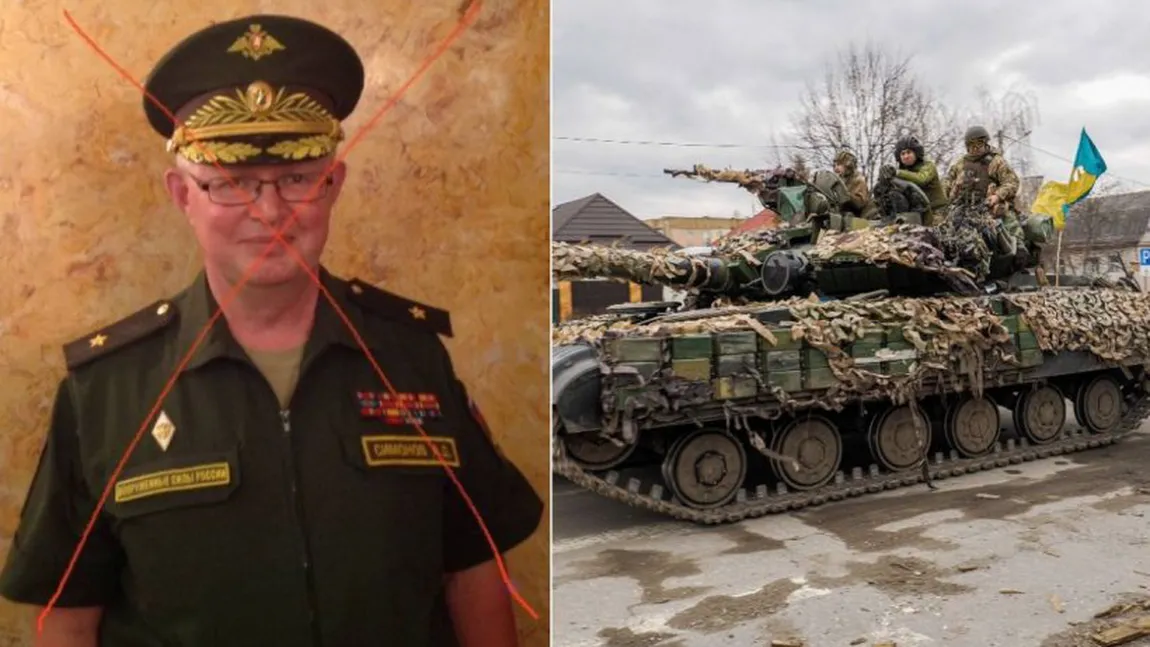 Război în Ucraina: Generalul rus Andrei Simonov a fost ucis
