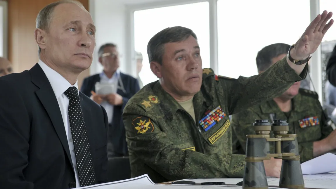 Şoc în armata Rusiei! Valeri Gherasimov, nr.1 în armata lui Putin, ar fi fost demis