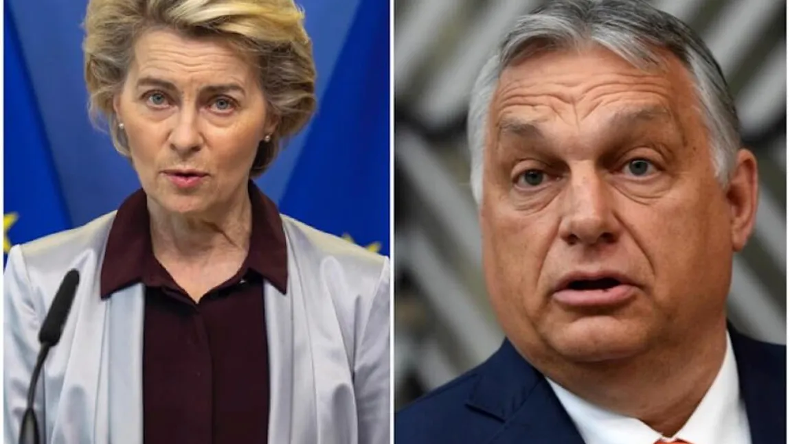 Ursula von der Leyen, exasperată de încăpăţânarea Ungariei în privinţa embargoului împotriva Rusiei. Şefa Comisiei Europene merge personal la Budapesta