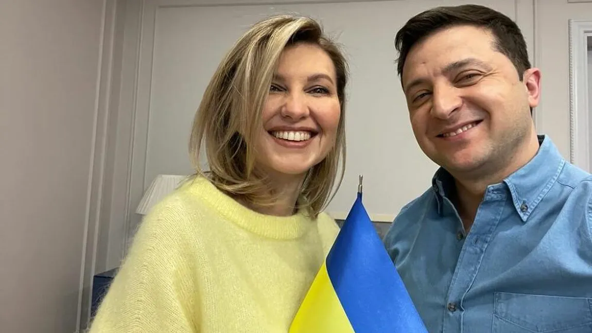 Volodimir Zelenski și soția sa, primul interviu după începerea războiului: 