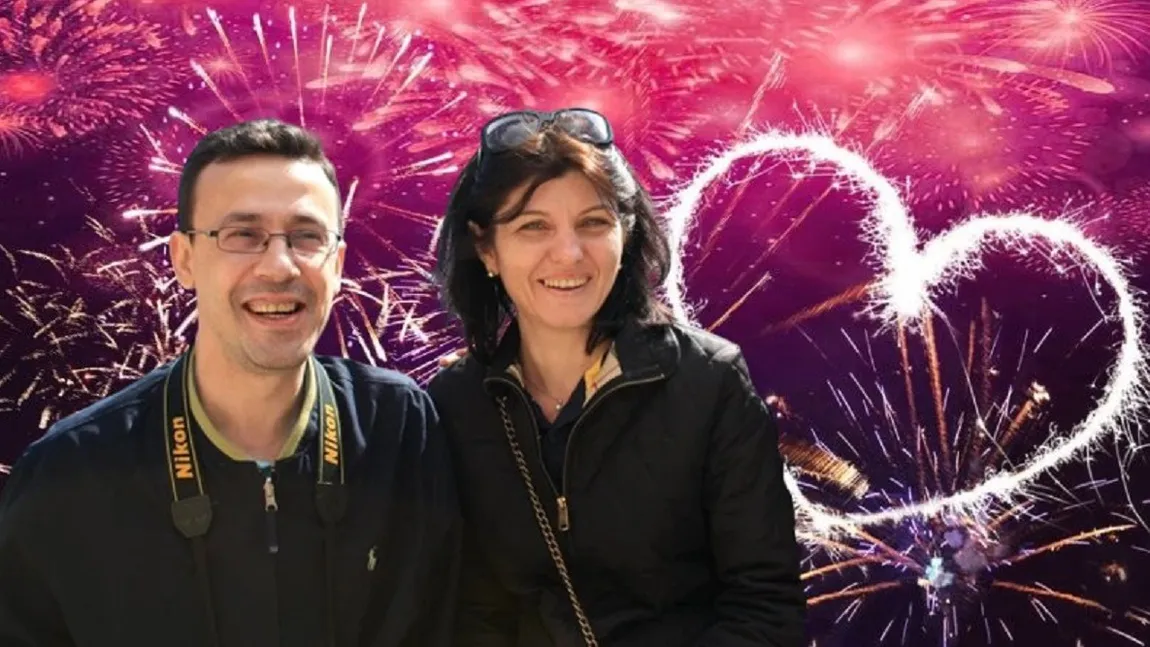 Victor Ciutacu şi Mana, soţia lui, sărbătoresc 21 de ani de la nuntă