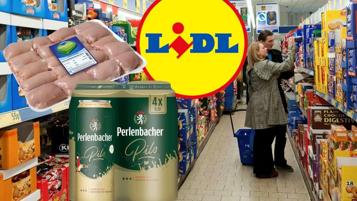 Oferte bombă la LIDL. Bere blondă gratis și pulpe dezosate de pui în oferta pentru săptămâna aceasta. Preţuri avantajoase pentru toate buzunarele