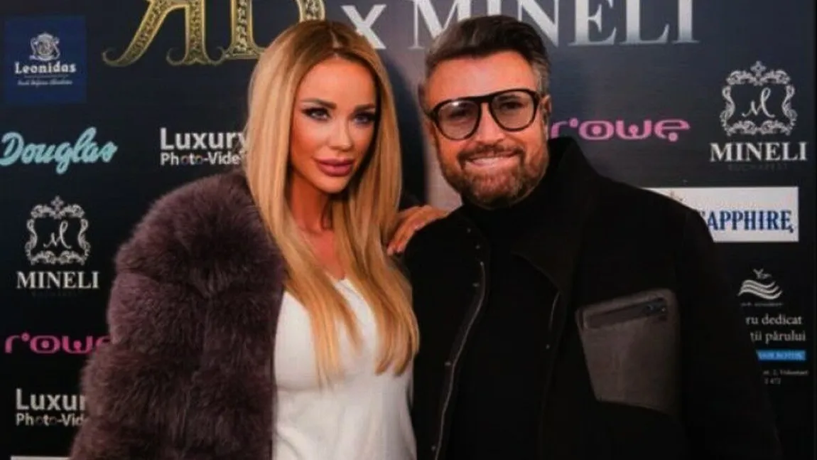 Bianca Drăguşanu îi dă replica lui Bote. Designerul a spus că blondina este opera lui: 