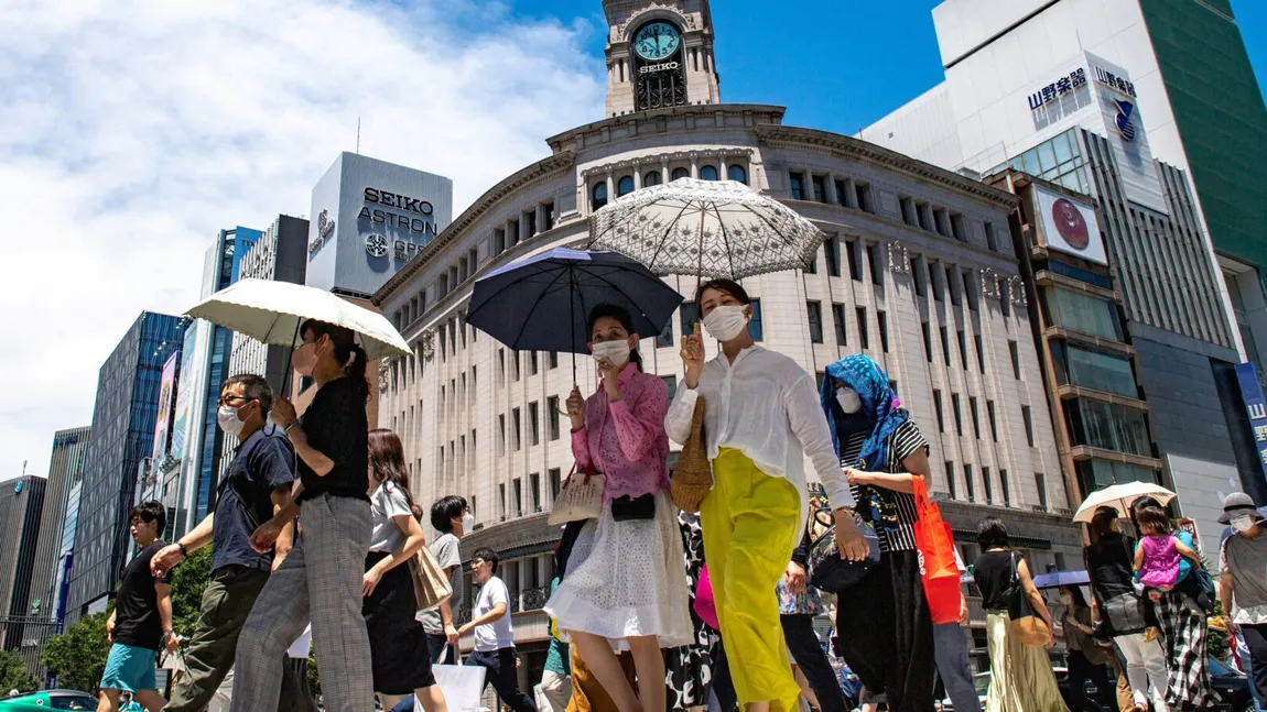 Valul de căldură din Japonia bate toate recordurile. De 150 de ani nu a mai fost o vreme atât de caniculară