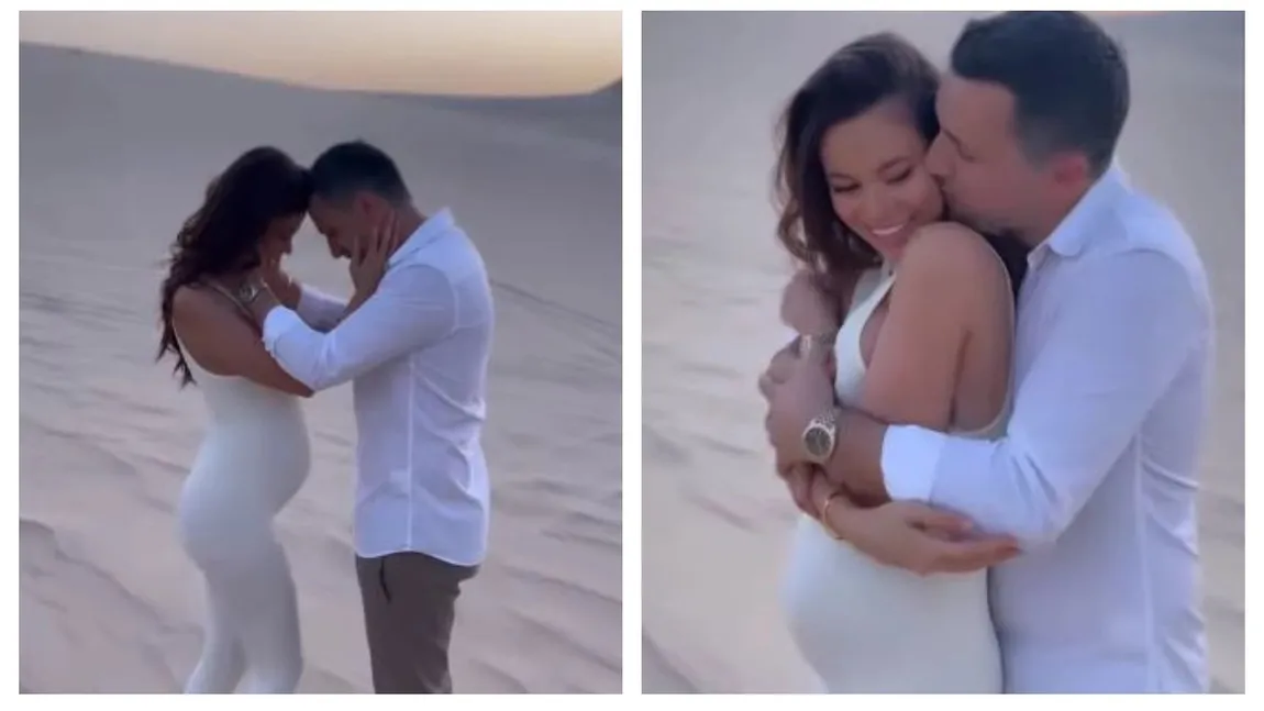 Denisa Filcea şi Flick, ultimele pregătiri înainte să devină părinți. Cum îşi menţine silueta viitoarea mămică