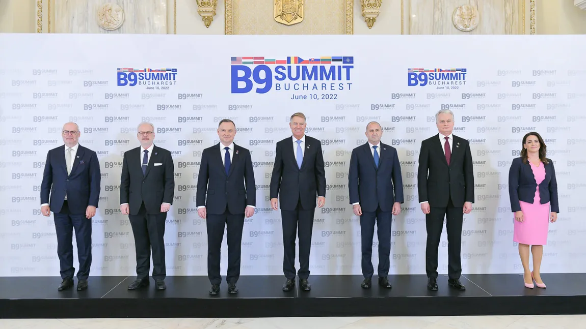 Klaus Iohannis și Andrzej Duda, președintele Poloniei, cer mai mult sprijin pentru Ucraina, în cadrul Summitului B9 (FOTO + VIDEO)