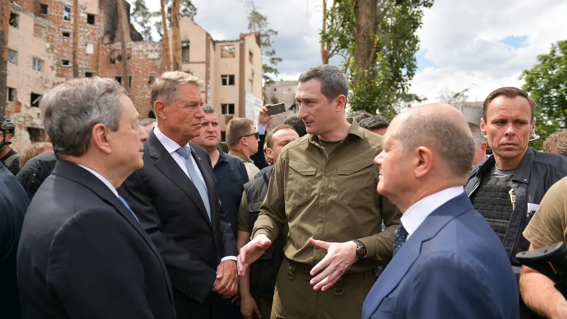 Motivul prezenţei lui Klaus Iohannis la Kiev, alături de liderii Franţei, Germaniei şi Italiei. Cu ce scop l-a invitat Macron să meargă în Ucraina
