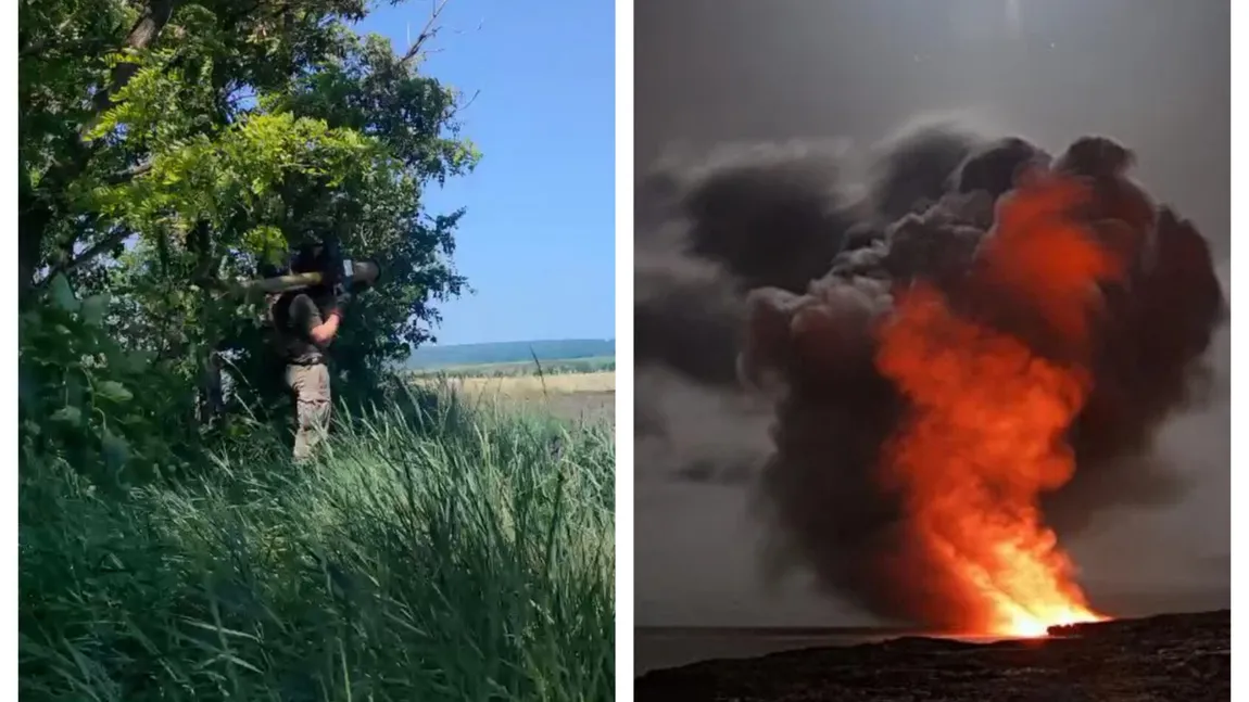 Război în Ucraina. VIDEO: Momentul în care un Javelin ucrainean doboară un elicopter rusesc