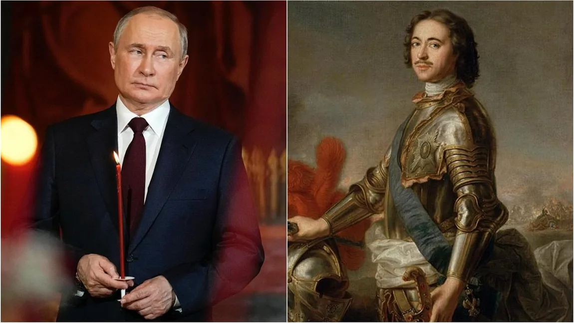 Vladimir Putin şi-a dezvăluit adevăratele intenţii. Se compară cu Petru cel Mare şi vrea refacerea Imperiului Rus