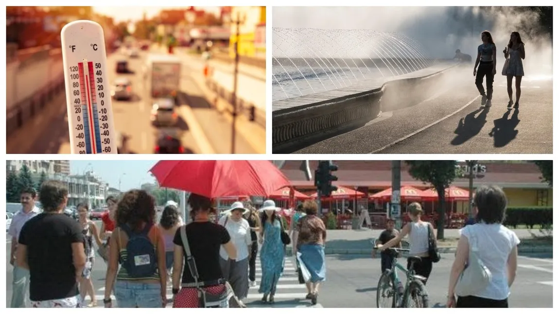 Temperaturi ridicate în București. ANM anunţă disconfort termic, aproape de pragul critic