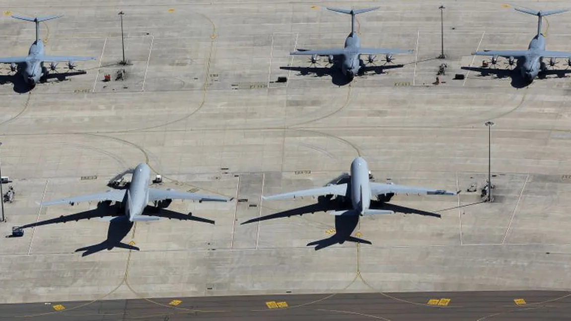 Marea Britanie suspendă toate zborurile de la cea mai mare bază militară din ţară. Pista s-a topit din cauza căldurii