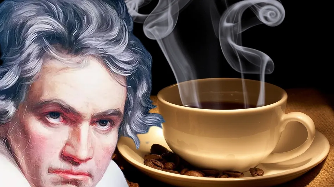 Secretul cafelei lui Beethoven. Motivul pentru care compozitorul folosea fix 60 de boabe de cafea
