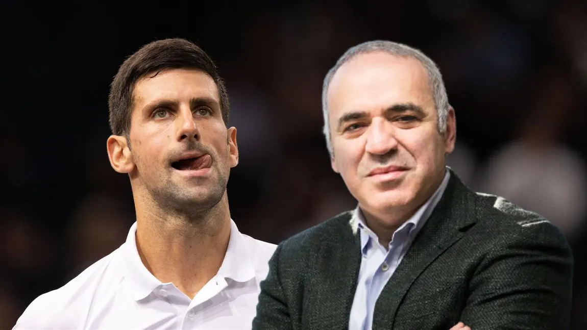 Garry Kasparov îl desfiinţează  pe Novak Djokovic. Ce l-a scos din minţi pe marele şahist