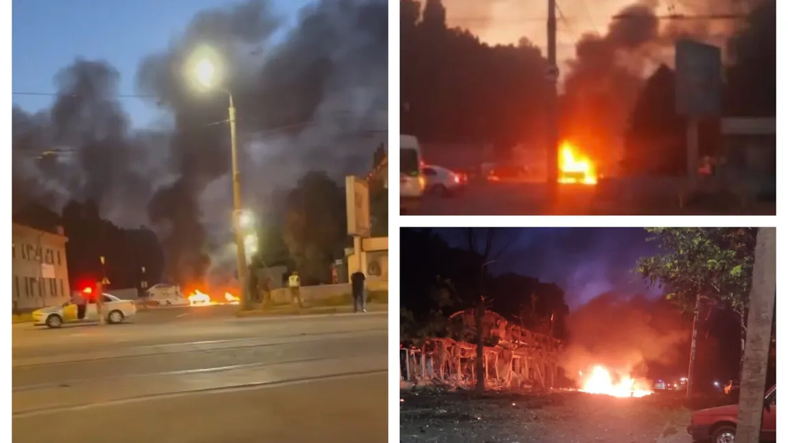 VIDEO. Bombardamente intense vineri seară, este alertă aeriană. Primarul din Dnipro, apel disperat: 