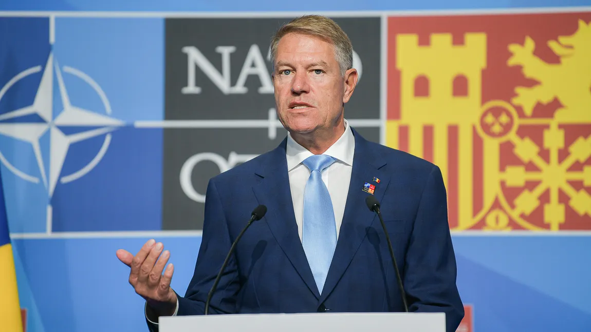 Klaus Iohannis, despre posibilitatea de a deveni următorul secretar general NATO. 