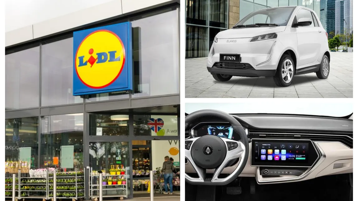 Maşini electrice vândute la LIDL. Cât costă autoturismul cu autonomie de până la 300 de kilometri