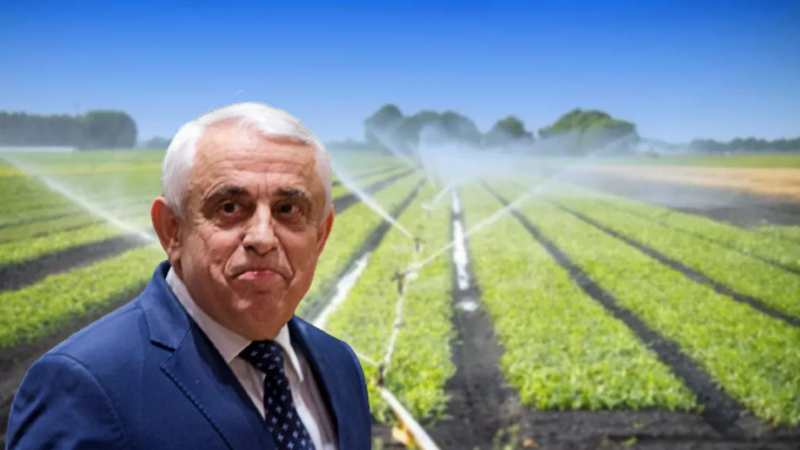 Petre Daea sfidează USR: „Toată România va avea sisteme de irigații până în 2027