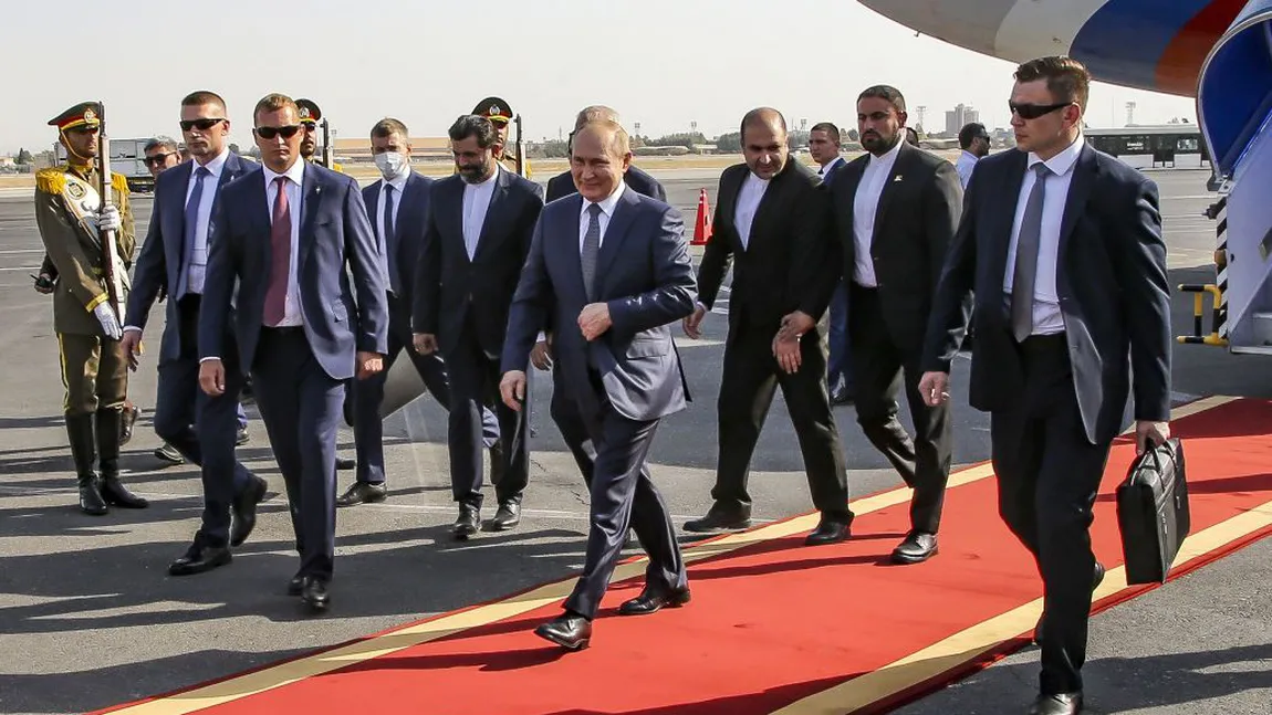Serviciile secrete ucrainene cred Vladimir Putin şi-a trimis sosia în vizită la Teheran. 