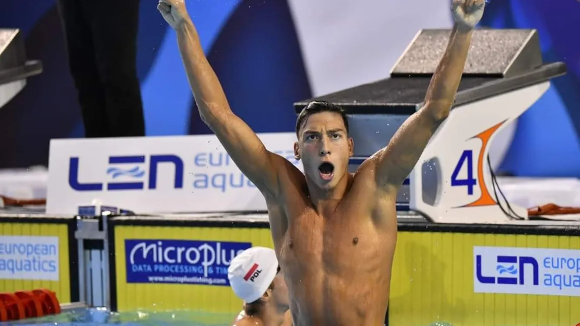 Cine este Vlad Stancu, noul fenomen al natației din România. Are o disciplină spartană: „Îmi încep ziua foarte devreme