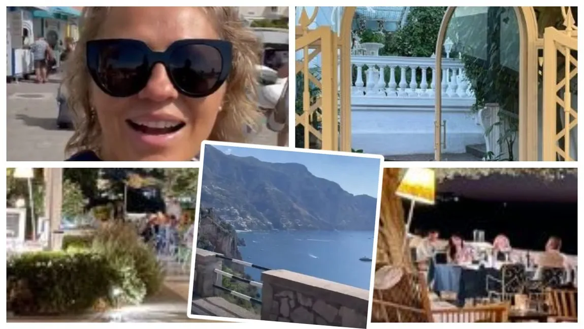 Mirela Vaida și soțul ei, escapadă romantică în doi pe Coasta Amalfitană. Prezentatoarea tv se plimbă prin locuri spectaculoase. Cât costă cazarea