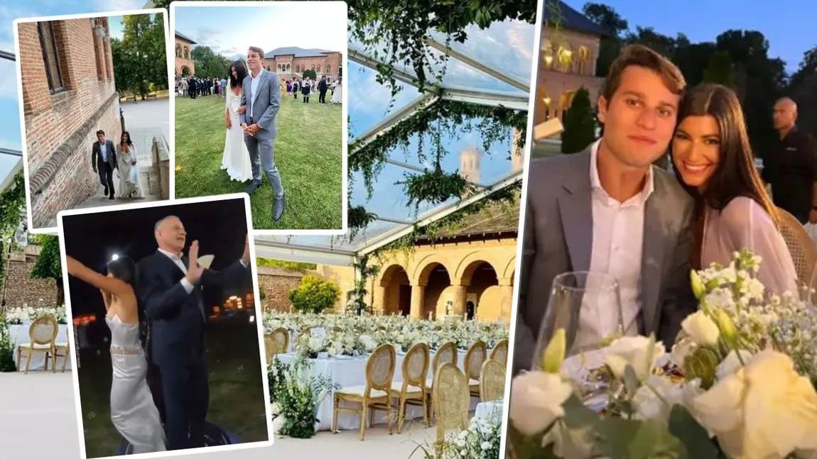 Fiica lui Mircea Geoană, petrecere de logodnă la Palatul Mogoşoaia. Ana a radiat de fericire alături de iubitul american FOTO / VIDEO