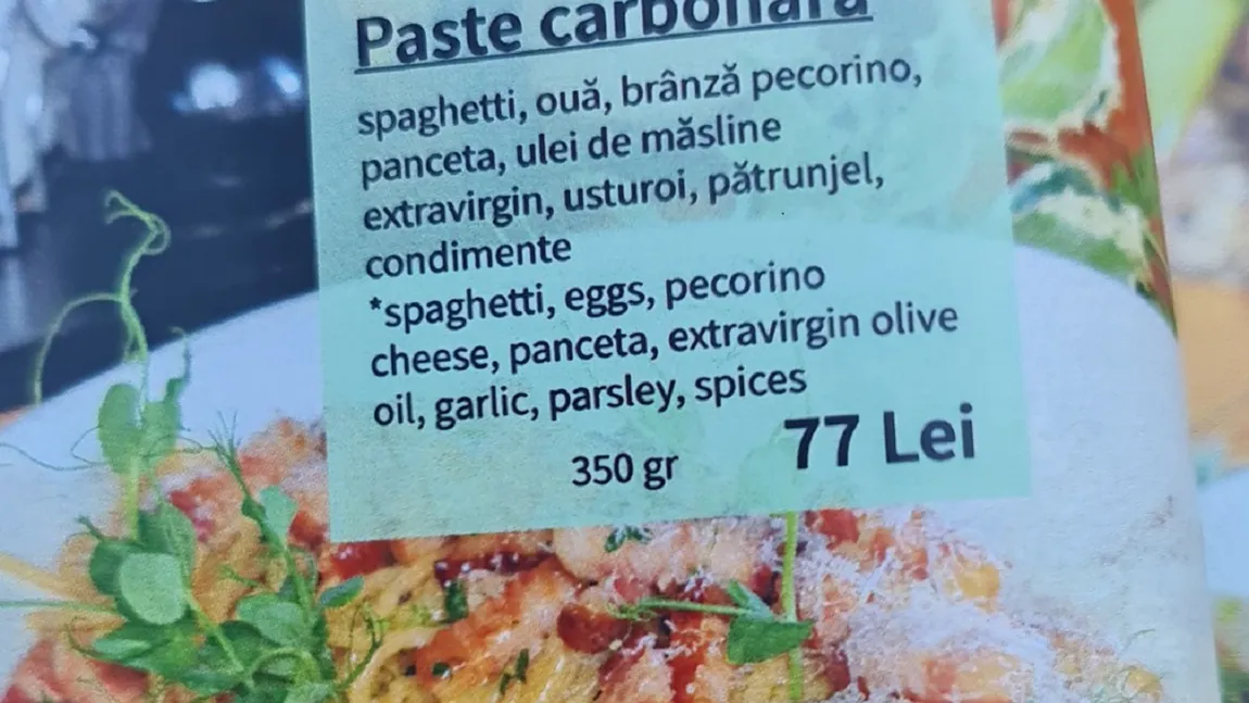 FABULOS! Cât costă o porţie de paste carbonara la campingul Sandalandala din Vama Veche! Sunt mai scumpe ca la Casa di David!