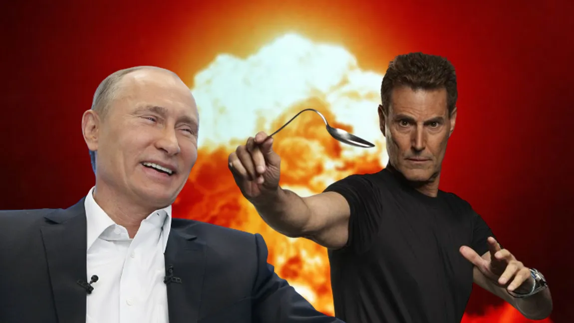 Iluzionistul care îndoaie linguri cu puterea minții l-a amenințat cu moartea pe Vladimir Putin. Vrăjitoarele, vracii și magicienii sar în apărarea lui Joe Biden