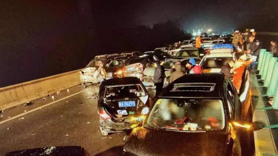 Accident horror în China, sunt 27 de morţi VIDEO