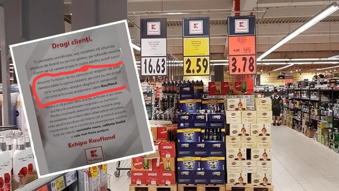 Anunțul șoc de la Kaufland pentru toți românii! Produsele astea vor disparea definitiv de la raft! 