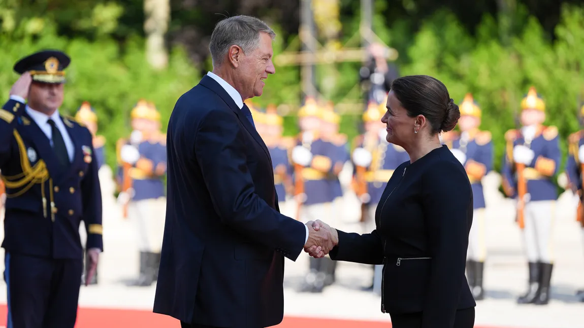 Președinta Ungariei, Katalin Novák, primită de Klaus Iohannis la Palatul Cotroceni. „Nu o să fim de acord în toate cele - nici până acum nu am fost de acord în toate” VIDEO