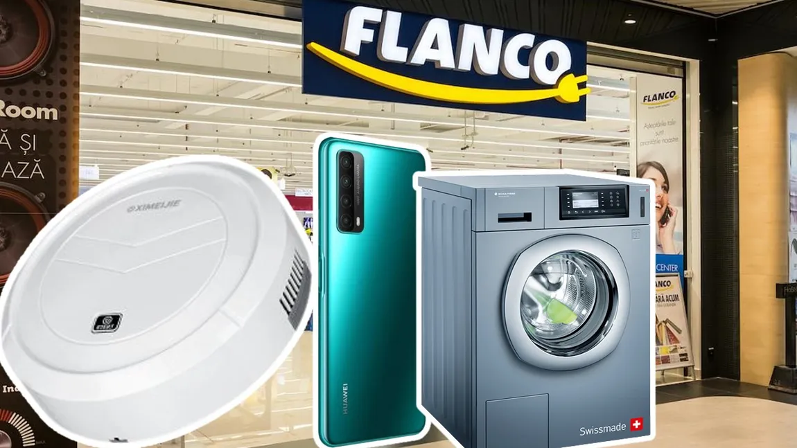 Black Friday a început deja în unele magazine! Flanco dă lovitura cu super-oferte la televizoare, aspiratoare smart, mașini de spălat sau telefoane