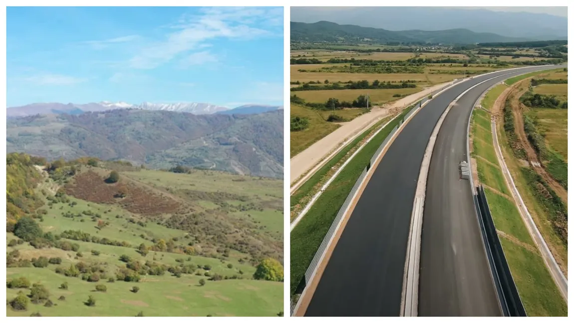 Tronsonul Sibiu - Boița este finalizat în proporție de 90%. Autostrada tranzitează un ținut istoric deosebit