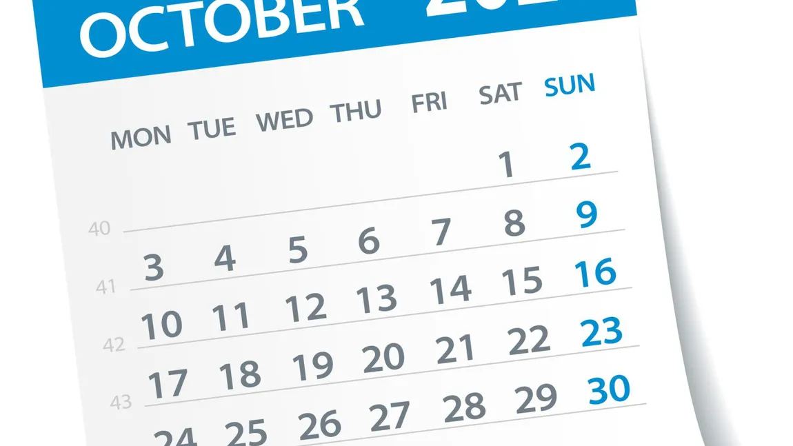 Cele mai norocoase zile din octombrie 2022 pentru zodii. Verifică ziua ta!