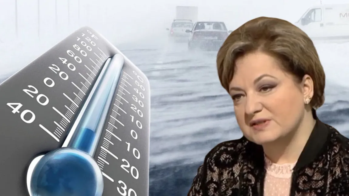 EXCLUSIV Prognoza meteo a iernii. Florinela Georgescu anunţă temperaturi de MINUS 20 de grade Celsius. 