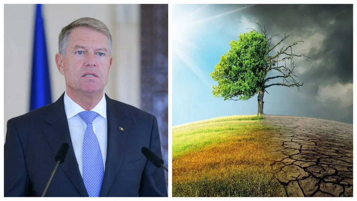 Klaus Iohannis, despre schimbările climatice: ”În această cursă contra cronometru este nevoie de implicarea tuturor”