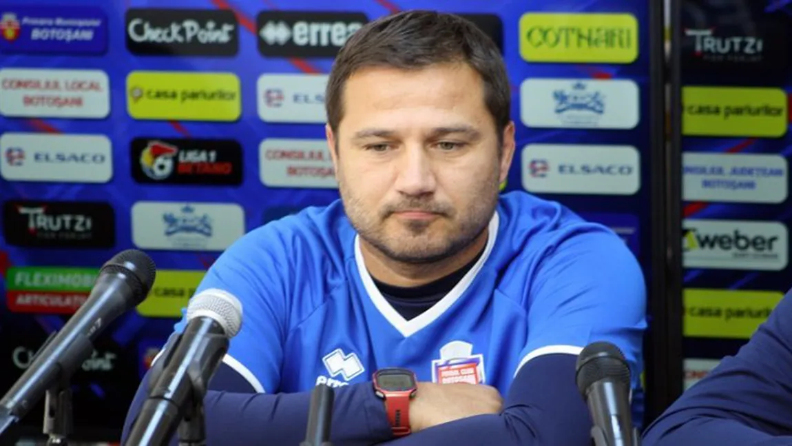 Antrenorul Marius Croitoru a demisionat de la FC U Craiova