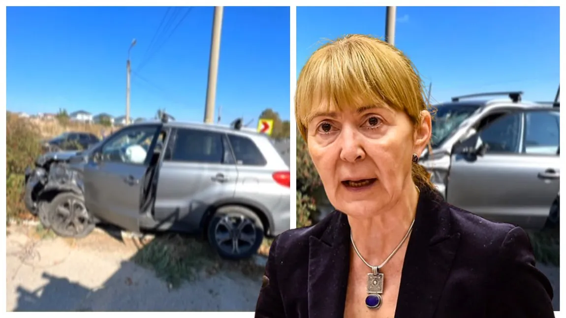 Monica Macovei, primele declarații despre accidentul rutier în care a fost implicată: 