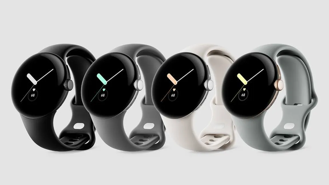 Google a lansat primul său smartwatch. Cât va costa Google Pixel Watch