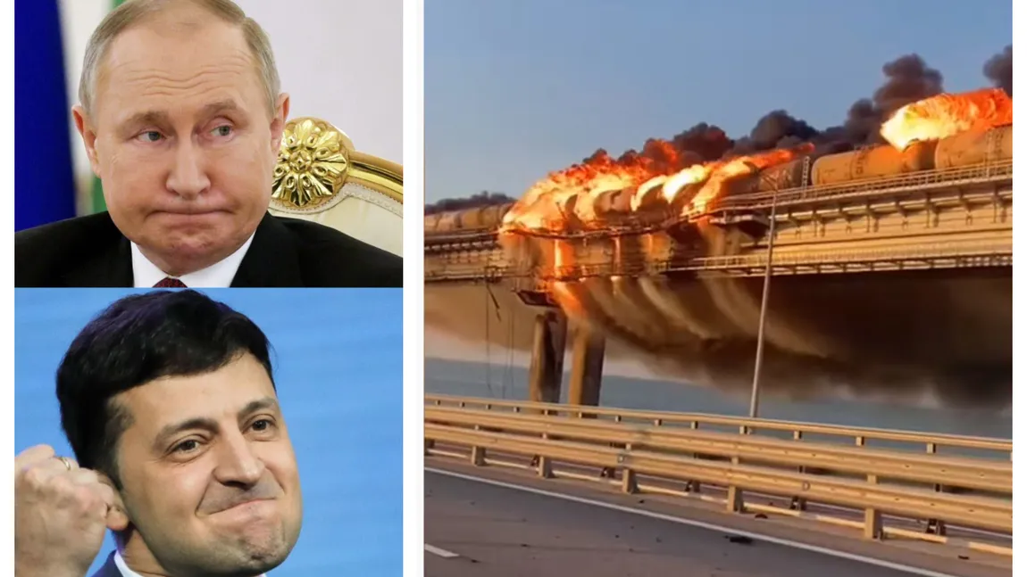 Vladimir Putin a convocat Consiliul de Securitate al Rusiei după explozia de la Podul din Crimeea