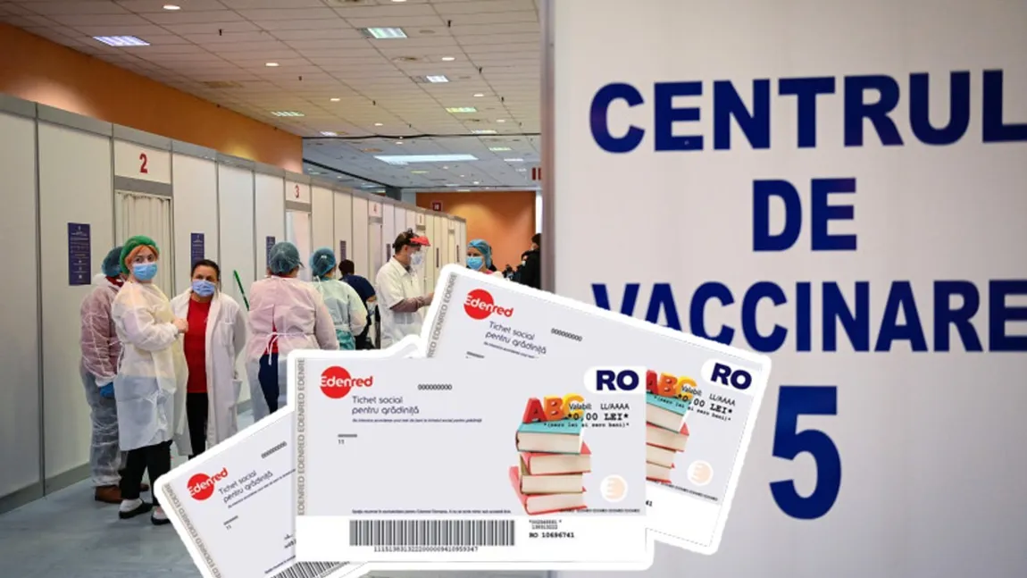 Reîncepe acordarea tichetelor de masă pentru cei care s-au vaccinat anti-COVID cu schemă completă