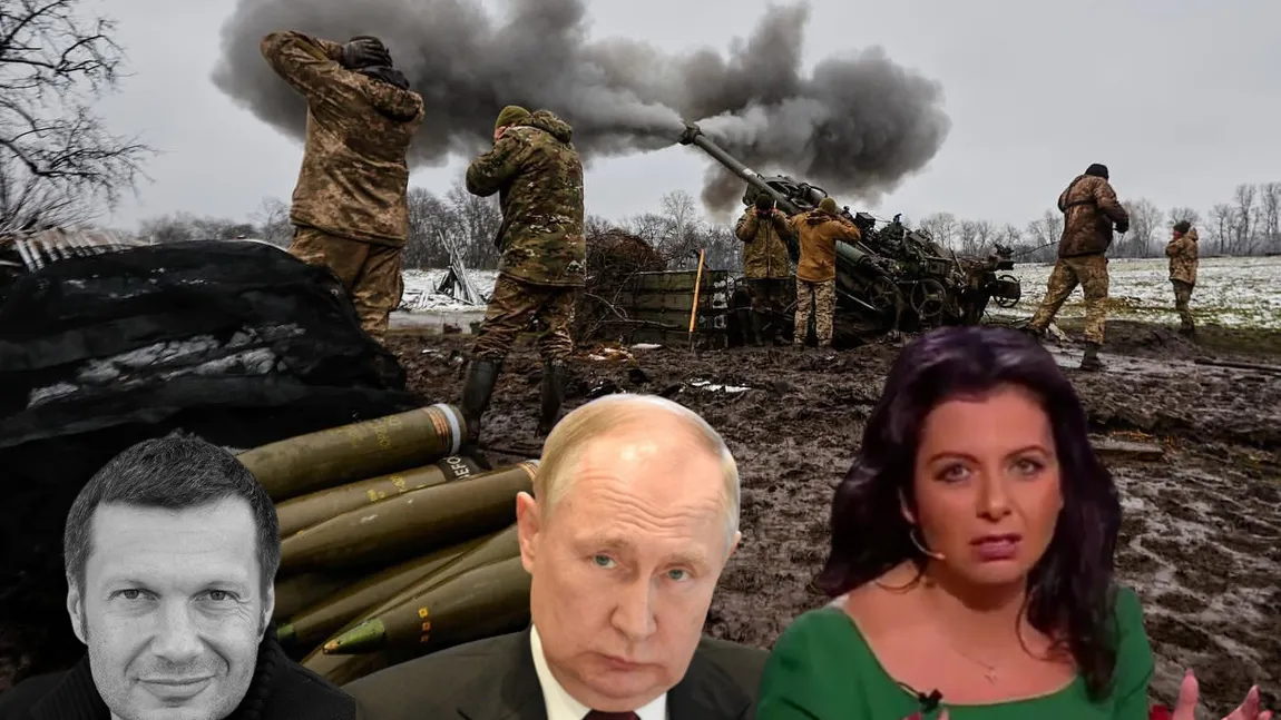 Propagandiştii de top ai lui Putin, îngrijoraţi că Rusia va fi învinsă de Ucraina: 