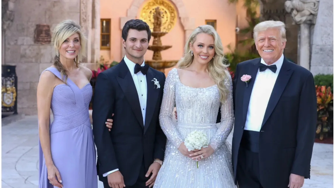 Fiica cea mică a lui Donald Trump s-a căsătorit cu un miliardar de 25 de ani