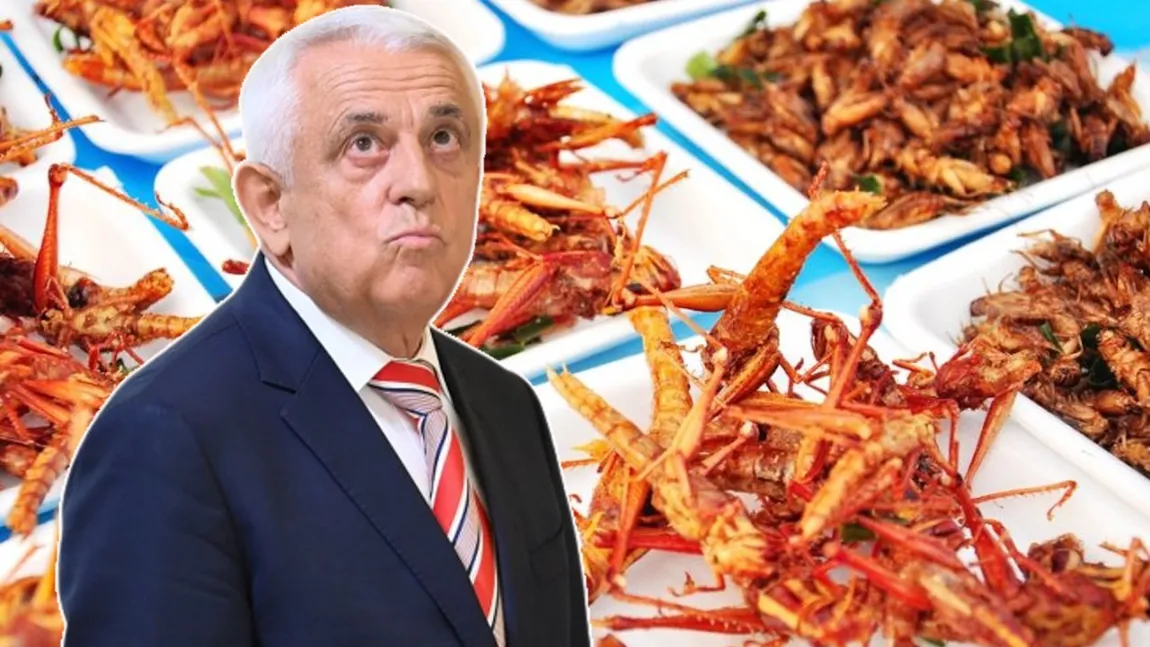 Petre Daea, despre scandalul privind legea care interzice folosirea gândacilor în mâncare: ”Să nu ne apucăm să mâncăm greieri”