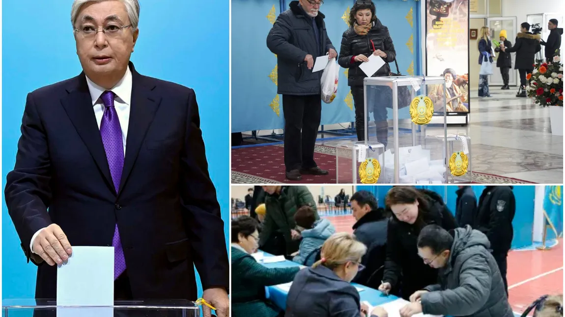 Alegeri prezidențiale anticipate în Kazahstan. UPDATE: Exit-poll: Preşedintele în exerciţiu Kassym Jomart Tokayev câştigă încă un mandat