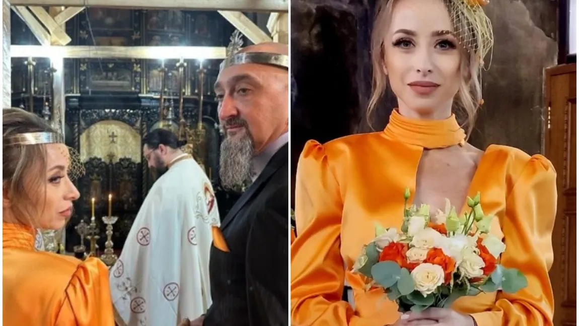 Ani Creţu s-a căsătorit după 14 ani de relaţie. Ce rochie a purtat actriţa în ziua cea mare