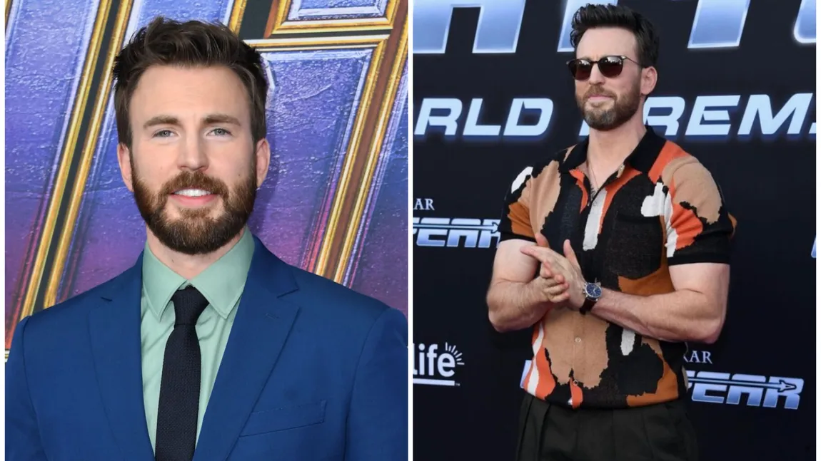 Chris Evans, desemnat „cel mai sexy bărbat în viaţă”. Are 41 de ani şi este necăsătorit