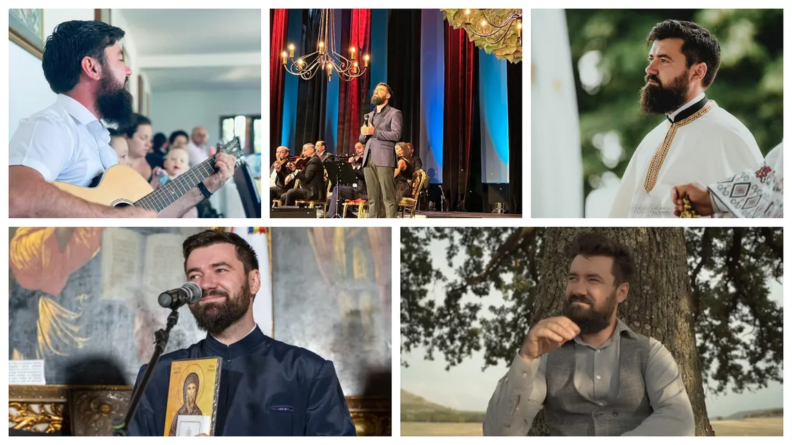 Povestea fantastică a preotului Florian Popa din Constanța, câștigătorul trofeului Crizantema de Aur: „Mi se cere să cânt piesa Galbenă gutuie și în mijlocul anului“