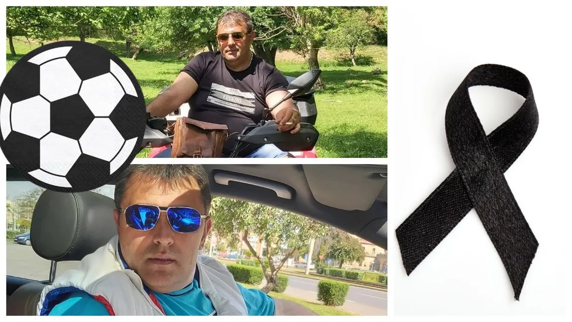Fost fotbalist de la UTA Arad, mort la doar 48 de ani după ce a făcut infarct