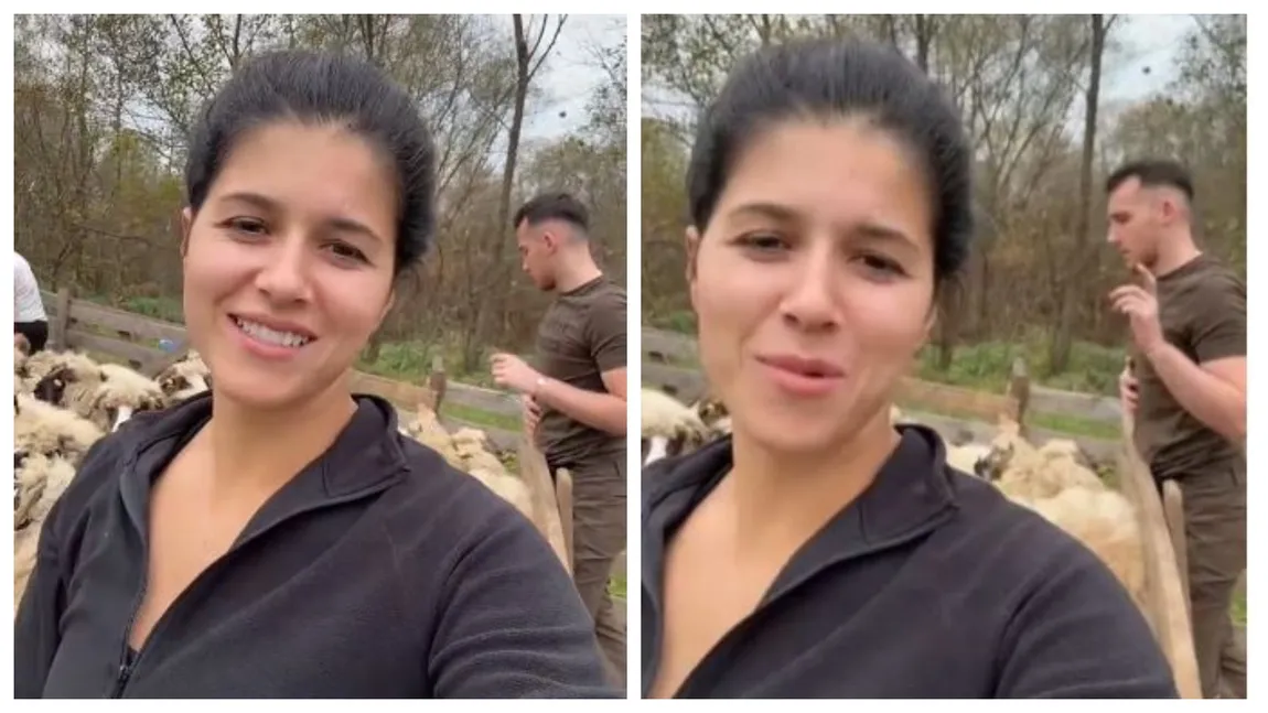 Getuța, sora lui Culiță Sterp, și-a dus soțul de la petrecere, la stână. Reacția haioasă a acestuia: ,,Ieri eram la botez, aranjați, fară stres, azi facem baie la oi''