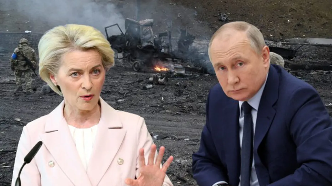 Vladimir Putin, atacat din toate părțile. Uniunea Europeană pregătește noul pachet de sancțiuni împotriva Rusiei. Ursula Von der Leyen: „O lovim acolo unde o doare”